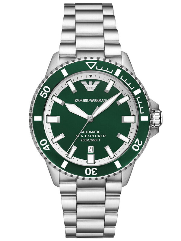 EMPORIO ARMANI AR60080 Sea Explorer AUTOMATICKÉ PÁNSKE HODINKY (zi110b) + BOX