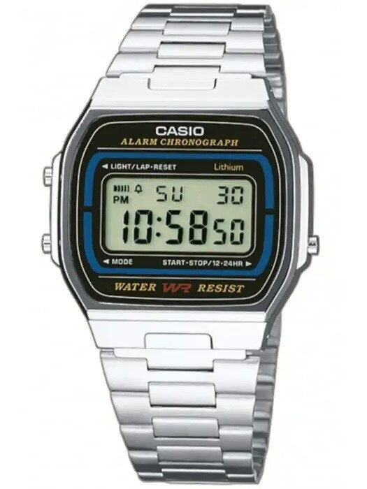 UNISEX HODINKY CASIO A164WA-1QJH - VINTAGE + KRABIČKA