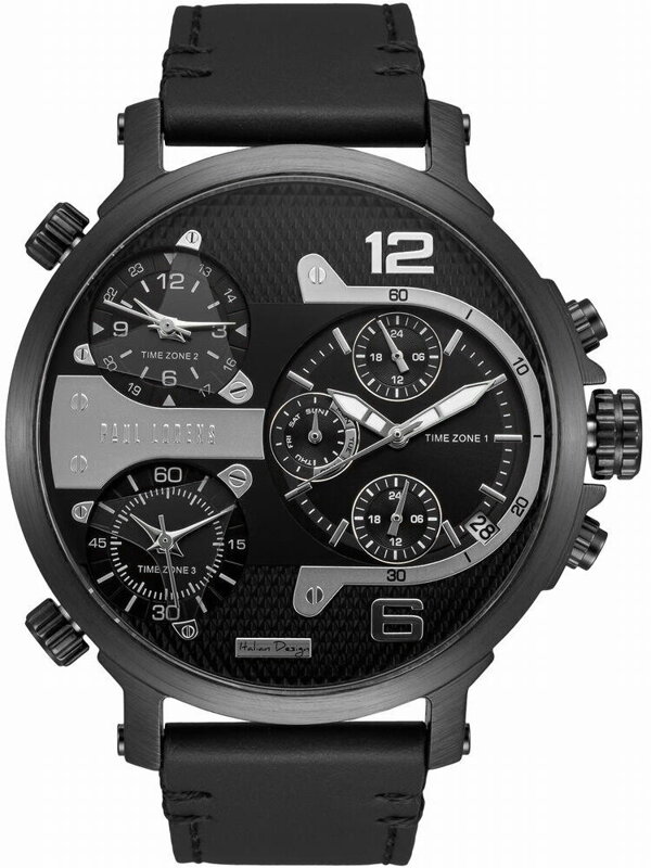 PÁNSKE HODINKY PAUL LORENS - PL11706A2-1A5 (zg369c) + KRABIČKA