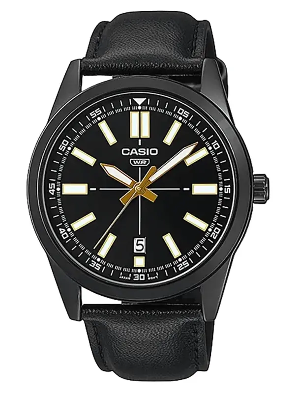 CASIO MTP-VD02BL-1E PÁNSKE HODINKY (zd170b) + KRABIČKA
