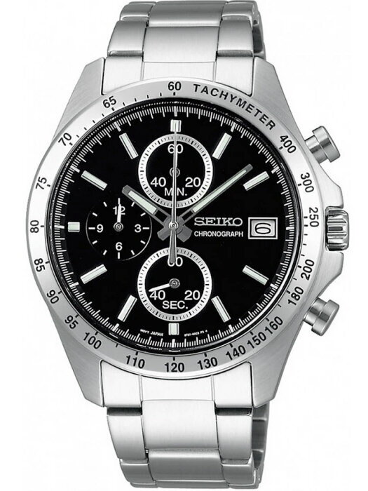 SEIKO CHRONOGRAPH CASUAL QUARTZ PÁNSKE HODINKY SBTR005 + KRABIČKA