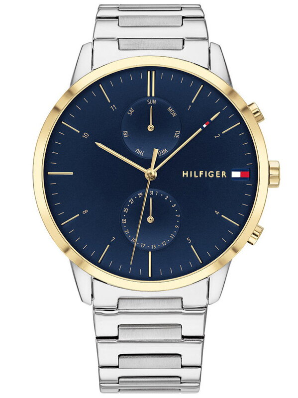 PÁNSKE HODINKY TOMMY HILFIGER 1710408 HUNTER (zf119b) + KRABIČKA