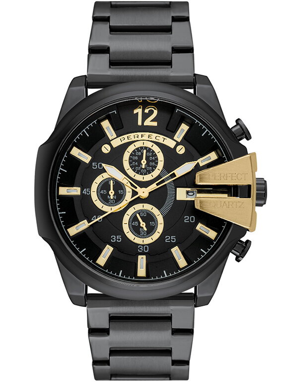 PERFECT pánske hodinky M513CH-07 - CHRONOGRAF (zp387a) + KRABIČKA