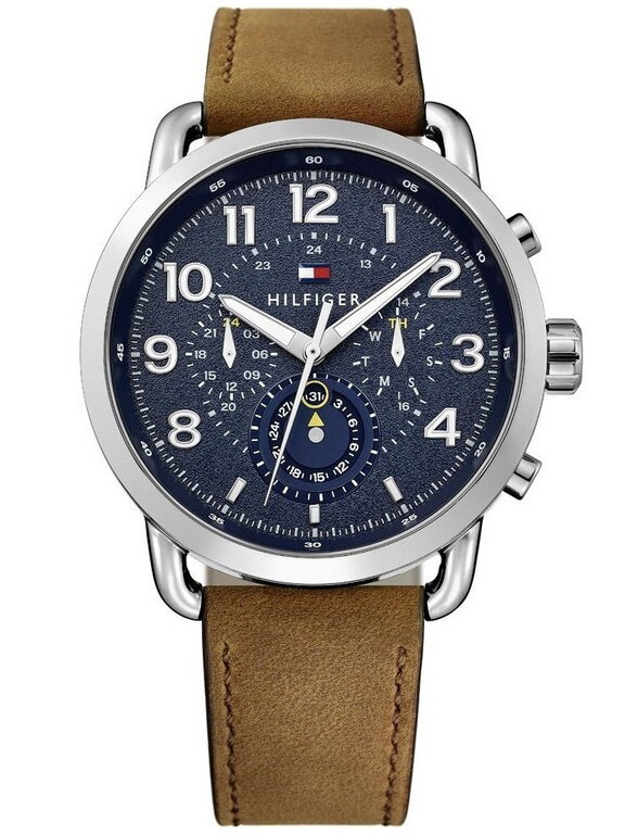 Pánske hodinky Tommy Hilfiger 1791424 s koženým remienkom