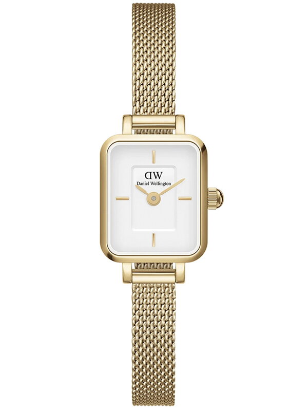 DÁMSKE HODINKY DANIEL WELLINGTON Quadro Mini 15mm DW00100725 + BOX (zw524a)