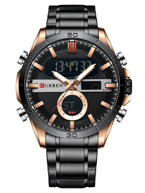 Pánske hodinky CURREN 8384 (zc023c) - DUAL TIME