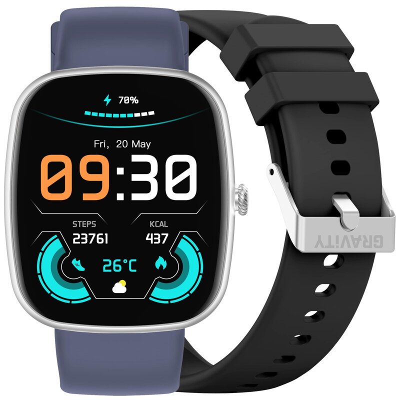 INTELIGENTNÉ HODINKY UNISEX GRAVITY GT18-6 - BLUETOOTH KONVERZÁCIE, ĎALŠÍ REMIENOK (sg036f) INTELIGENTNÉ HODINKY UNISEX GRAVITY GT18-6 - BLUETOOTH KONVERZÁCIE, ĎALŠÍ REMIENOK (sg036f)