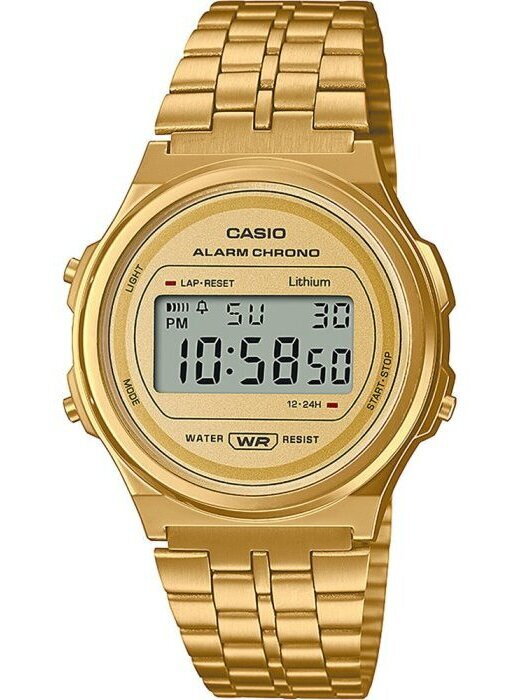Dámske hodinky CASIO Vintage Iconic A-171WEG-9ADF + BOX
