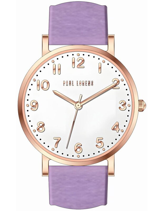 Dámske hodinky Paul Lorens PL20005A-3F3 fialové + darčekový box