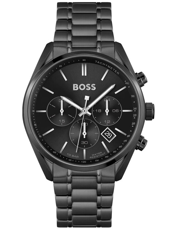 Pánske hodinky Hugo Boss 1513960 Champion Black Chronograph