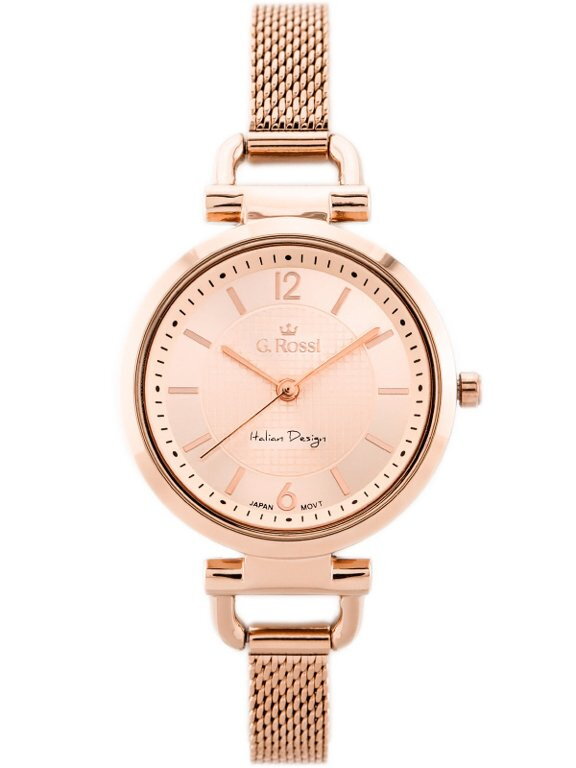 Hodinky G. ROSSI - LESTI - 3652B (zg772f) - rose gold 