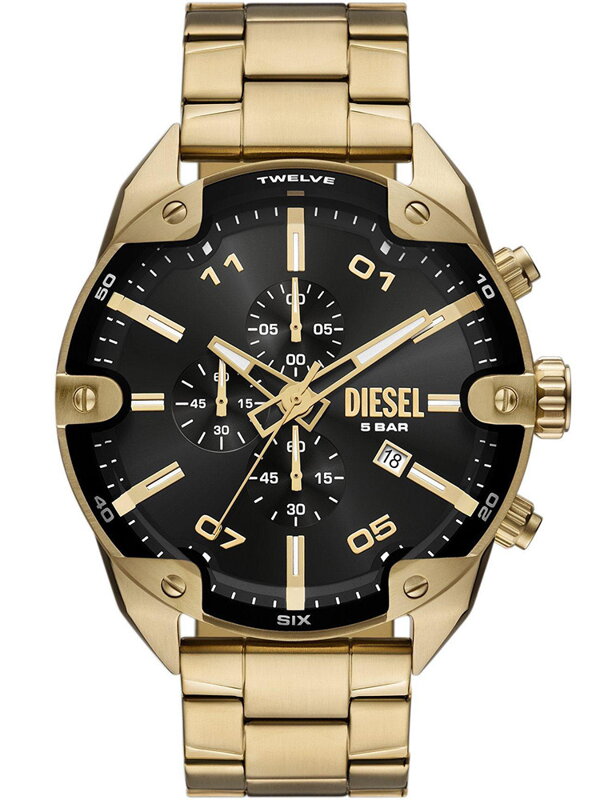 Pánske hodinky Diesel Spiked Chronograph DZ4678 + darčekový box