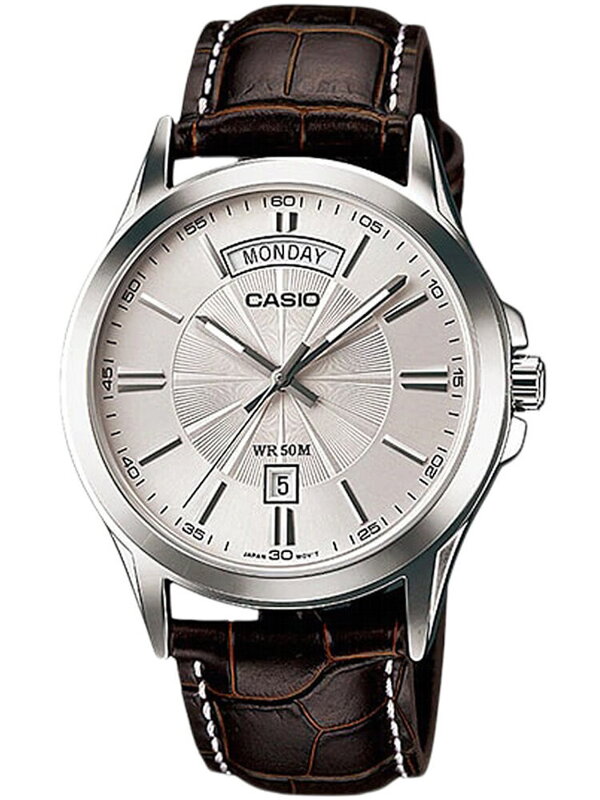 PÁNSKE HODINKY CASIO MTP-1381L-7AV + KRABIČKA