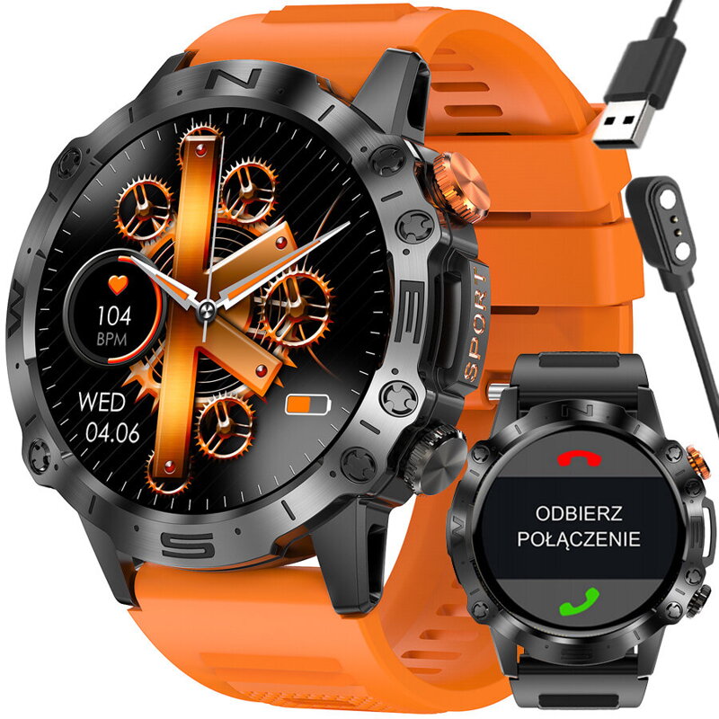 Pánske smartwatch GRAVITY GT20-3 - AMOLED, (sg024c) Pánske smartwatch GRAVITY GT20-3 - AMOLED, (sg024c)