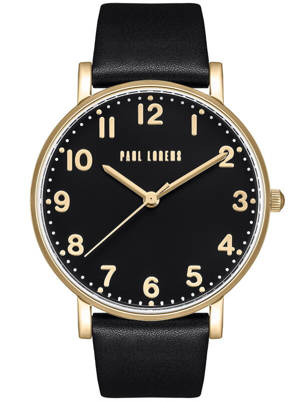 PÁNSKE HODINKY PAUL LORENS - PL20005A-1A2 (zg376a) + KRABIČKA