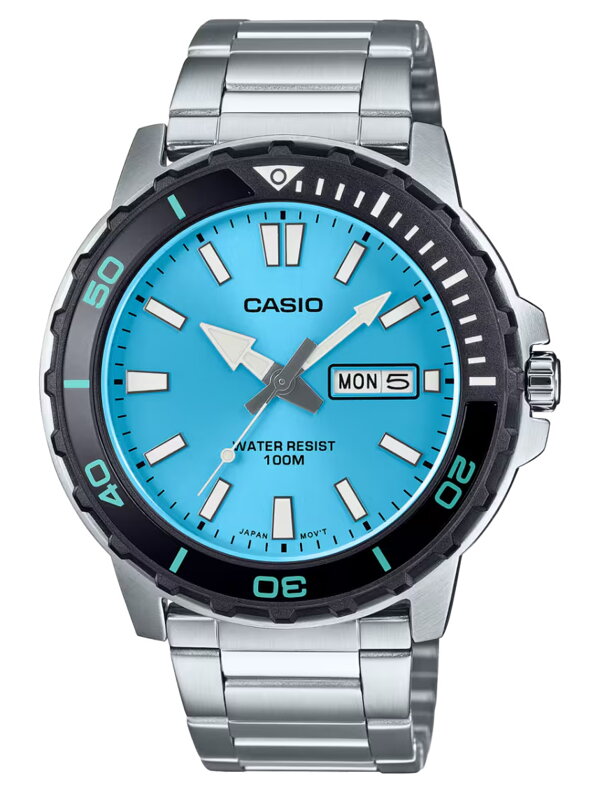 Pánske hodinky Casio MTD-125D-2A3 + krabička WR100