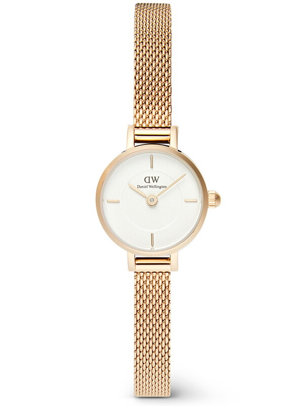 DANIEL WELLINGTON Petite Mini Gold Stainless Steel 19mm DÁMSKE HODINKY DW00100745 + KRABIČKA (zw523b)