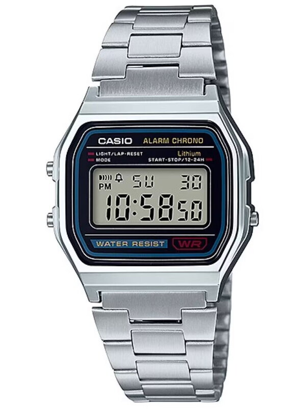 CASIO A158WA-1D VINTAGE RETRO PÁNSKE HODINKY + KRABIČKA