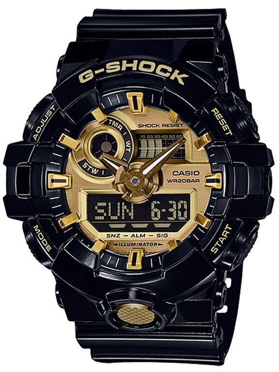 PÁNSKE HODINKY CASIO G-SHOCK GA-710GB-1AER (zd140b)