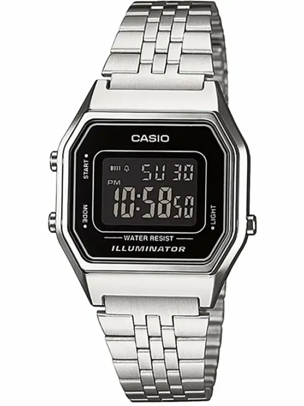 DÁMSKE HODINKY CASIO LA680WA-1B VINTAGE + KRABIČKA
