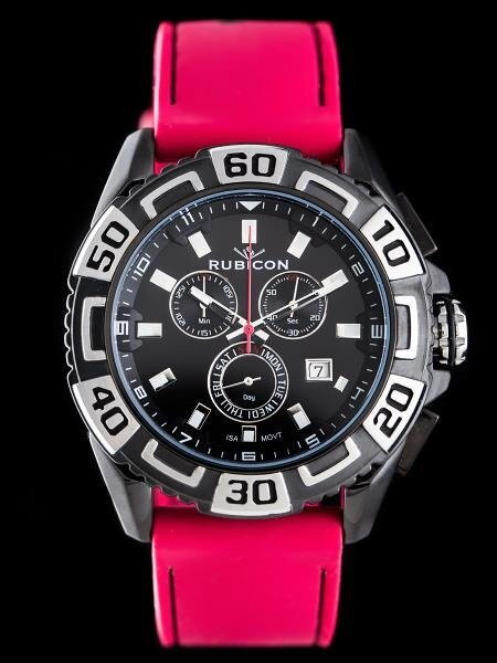 RUBICON RNFC95 PÁNSKE HODINKY - CHRONOGRAF (zr073c)