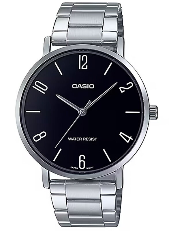 CASIO MTP-VT01D-1B2 PÁNSKE HODINKY (zd165i) + KRABIČKA