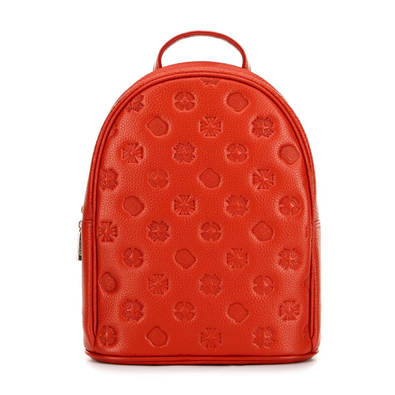 Dámska kožená crossbody kabelka na retiazke krémová 99-4E-305-0