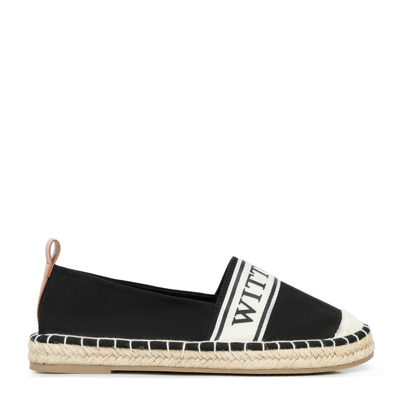 Dámske espadrilky krémové 100-P-811-1