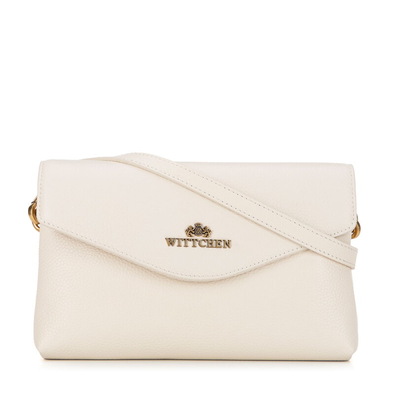 Dámska crossbody kabelka z prírodnej kože – klasická elegancia 101-4E-610-0