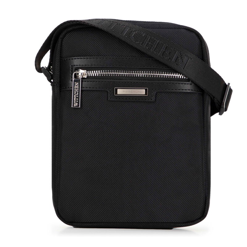 Kvalitná čierna crossbody taška Wittchen100-4U-906-1 Kvalitná čierna crossbody taška Wittchen100-4U-906-1