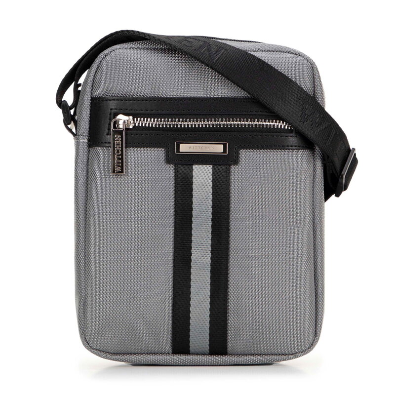 Trendová šedá crossbody taška Wittchen 100-4U-905-8 Trendová šedá crossbody taška Wittchen 100-4U-905-8