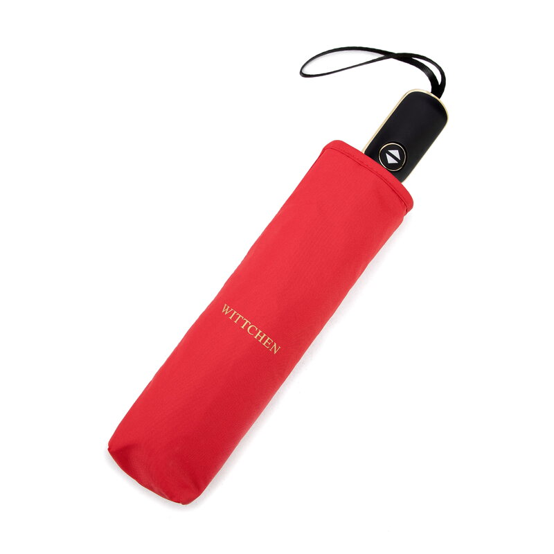 Červený automatický dáždnik Wittchen