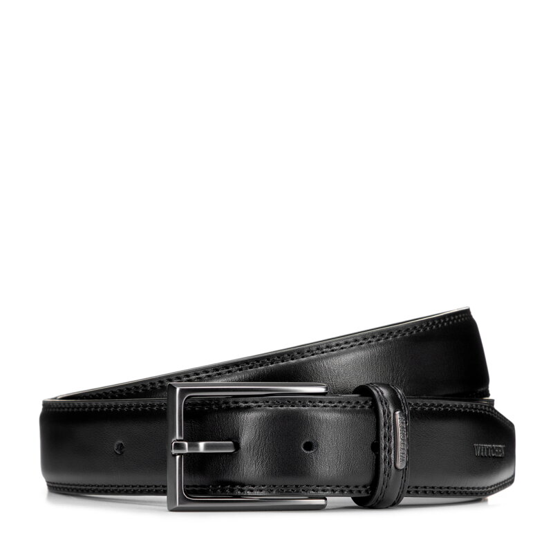 Pánsky kožený opasok – precíznosť a štýl v každom detaile 101-8M-217-1