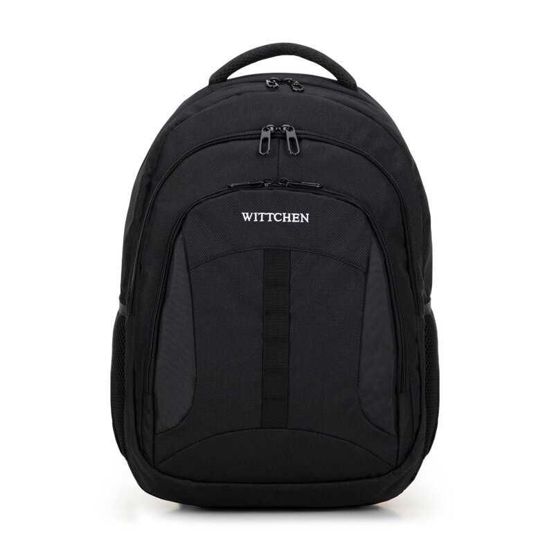  Čierny ruksak s priehradkou na notebook 15,6" a uchytením na kufor 56-3S-019-10