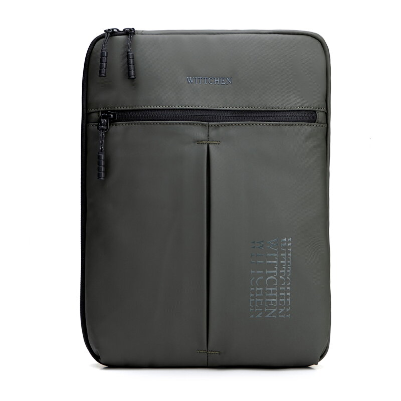 Puzdro na notebook 13"/14" z polyesteru khaki 102-3P-808-8
