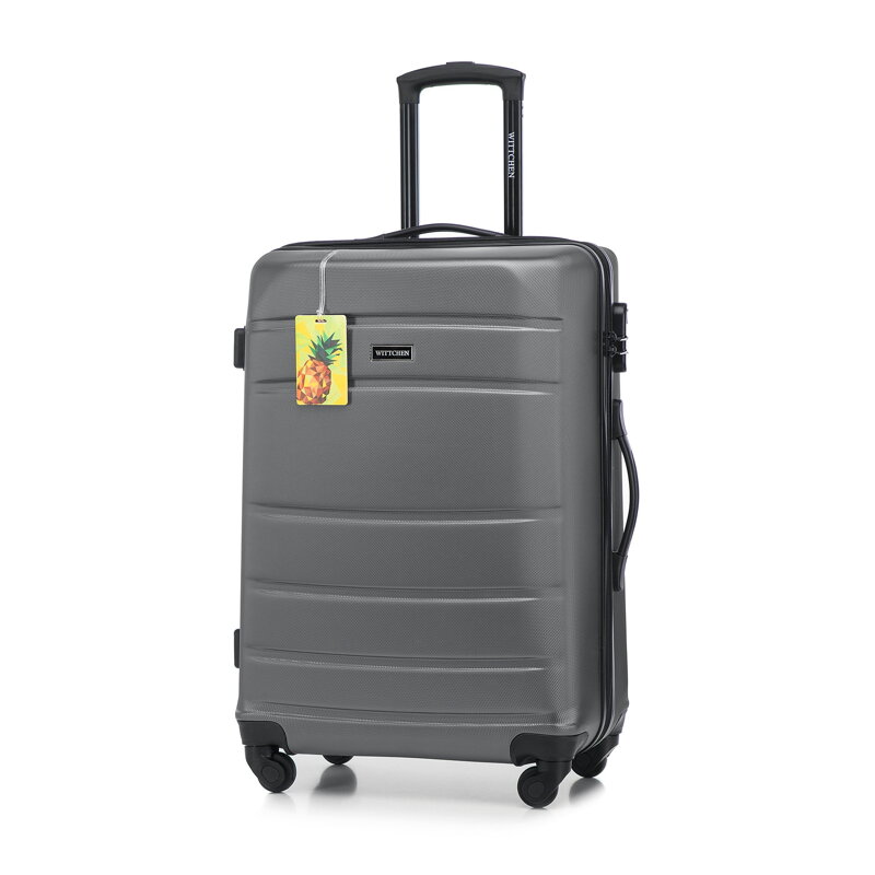 Stredné puzdro z ABS materiálu - v tvare U s identifikačnou visačkou, sivé 56-3A-652-01Z