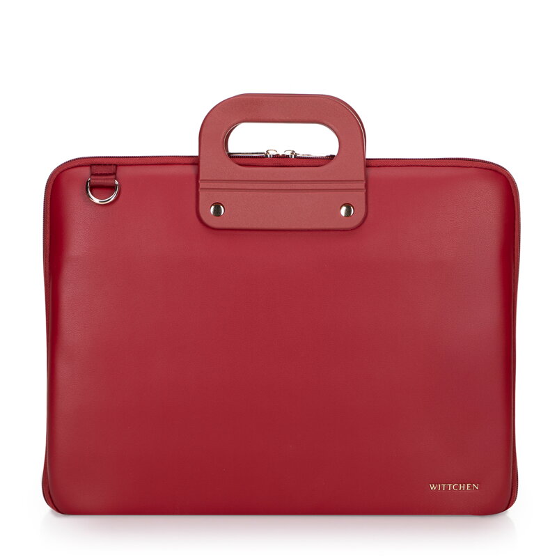 15” kabelka na notebook z imitácie kože bordová 100-3P-902-3 15” kabelka na notebook z imitácie kože bordová 100-3P-902-3