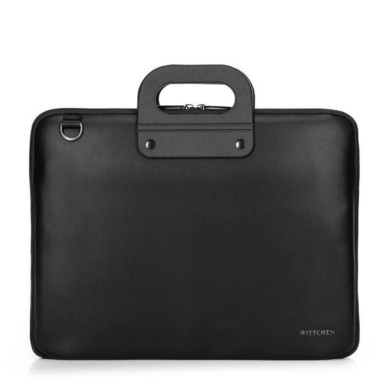 15" kabelka na notebook z imitácie kože, čierna 100-3P-902-1 15" kabelka na notebook z imitácie kože, čierna 100-3P-902-1