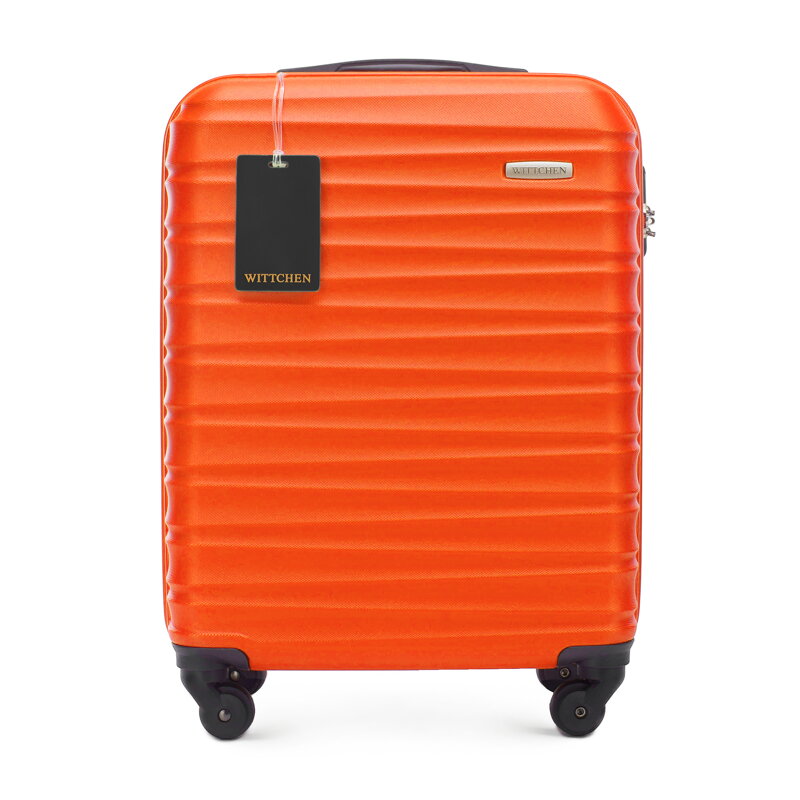 Malý ABS kufor s občianskym preukazom a logom, oranžový 56-3A-311-55Z5