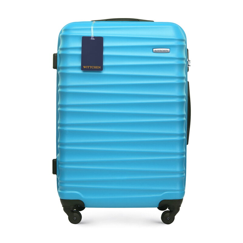 Stredný ABS kufor s občianskym preukazom a logom WITTCHEN, modrý 56-3A-312-70Z6 Stredný ABS kufor s občianskym preukazom a logom WITTCHEN, modrý 56-3A-312-70Z6