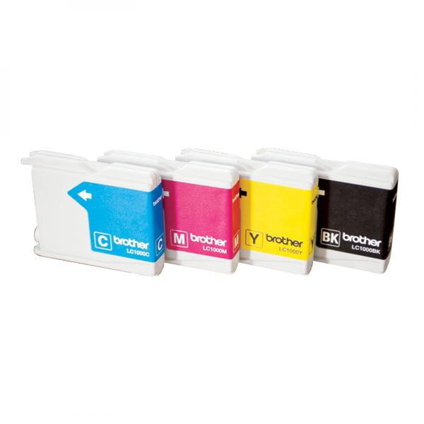 Brother originál ink LC-1000Y, yellow, 400str., Brother DCP-330C, 540CN, 130C, MFC-240C, 440CN, žltá Brother originál ink LC-1000Y, yellow, 400str., Brother DCP-330C, 540CN, 130C, MFC-240C, 440CN, žltá