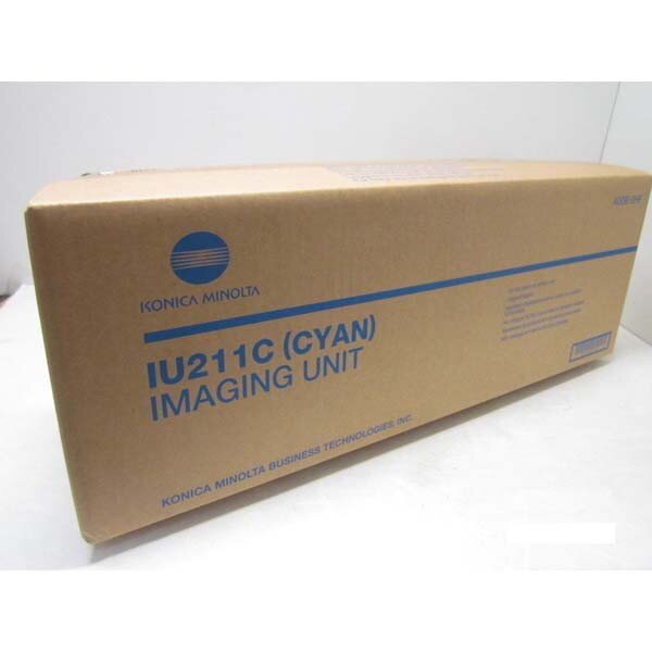 Konica Minolta originál válec IU211C, A0DE0HF, cyan, 55000str., azurová