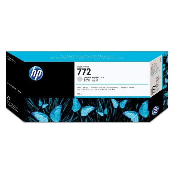 HP originál ink CN634A, light grey, 300ml, HP 772, HP, light gray HP originál ink CN634A, light grey, 300ml, HP 772, HP, light gray