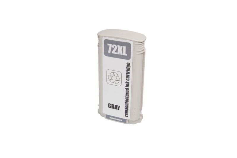 Renovovaná atramentová náplň C9374A, no.72, 130ml listov pre tlačiarne HP (BULK), šedá