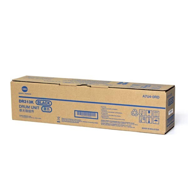 Konica Minolta originál válec DR-313K, A7U40RD, black, 90000/150000str., čierna