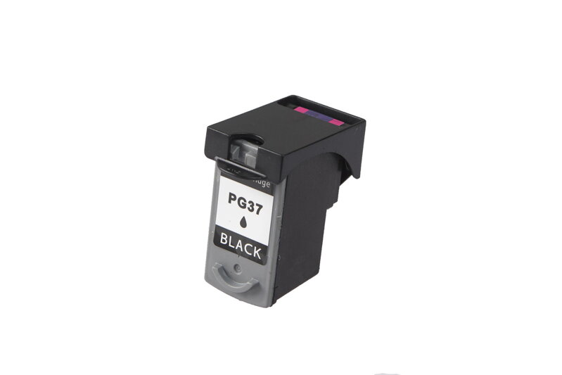 Renovovaná atramentová náplň 2145B001, PG37, 12ml listov pre tlačiarne Canon (BULK), čierna