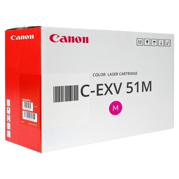 Canon originál toner CEXV51, 0483C002, magenta, 60000str., purpurová Canon originál toner CEXV51, 0483C002, magenta, 60000str., purpurová