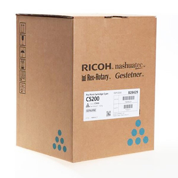 Ricoh originál toner 828429, cyan, 24000str., Ricoh Pro C 5120, 5120 S, 5200, 5200 S, 5210, 5210 S, O, azurová Ricoh originál toner 828429, cyan, 24000str., Ricoh Pro C 5120, 5120 S, 5200, 5200 S, 5210, 5210 S, O, azurová