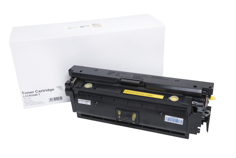 Kompatibilná tonerová náplň CF362A, 508A, 0454C001, CRG040Y, 5400 listov pre tlačiarne HP (Orink white box), žltá