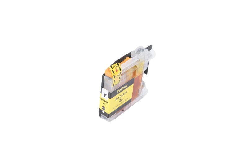 Kompatibilná atramentová náplň LC525XLY, 15ml listov pre tlačiarne Brother (ORINK BULK), žltá